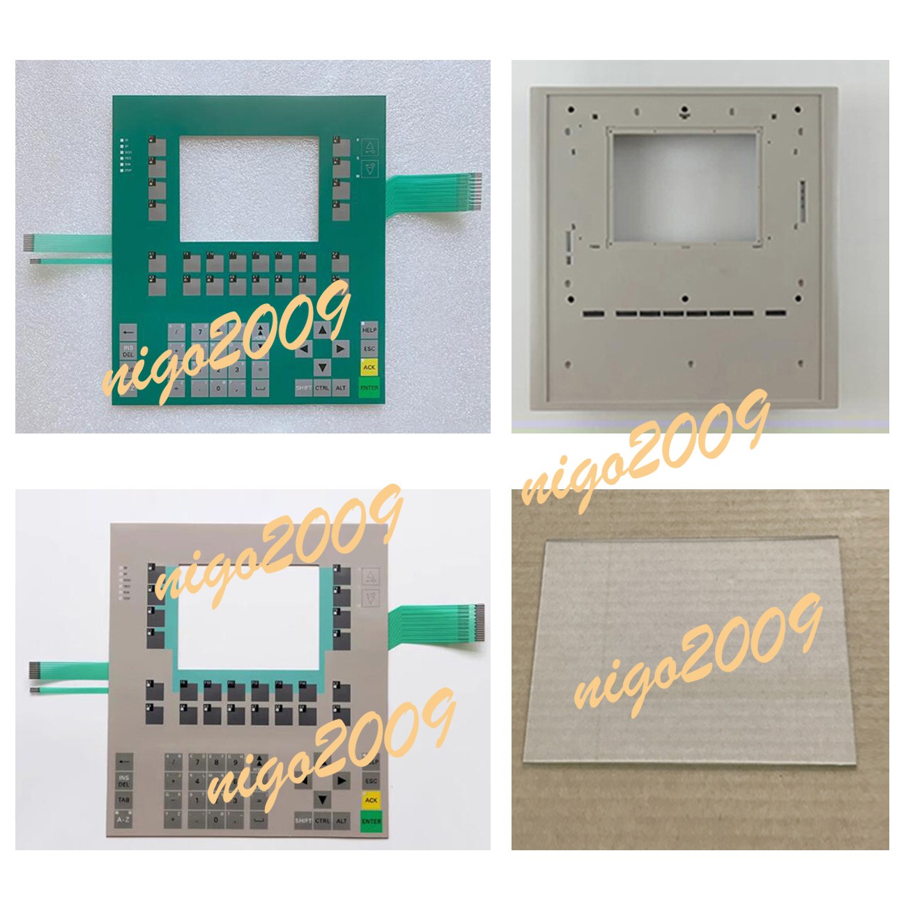 Fit for SIMATIC C7-635 KEY 6ES7635-2EC00-0AE3 Membrane LCD Display Plastic Cover