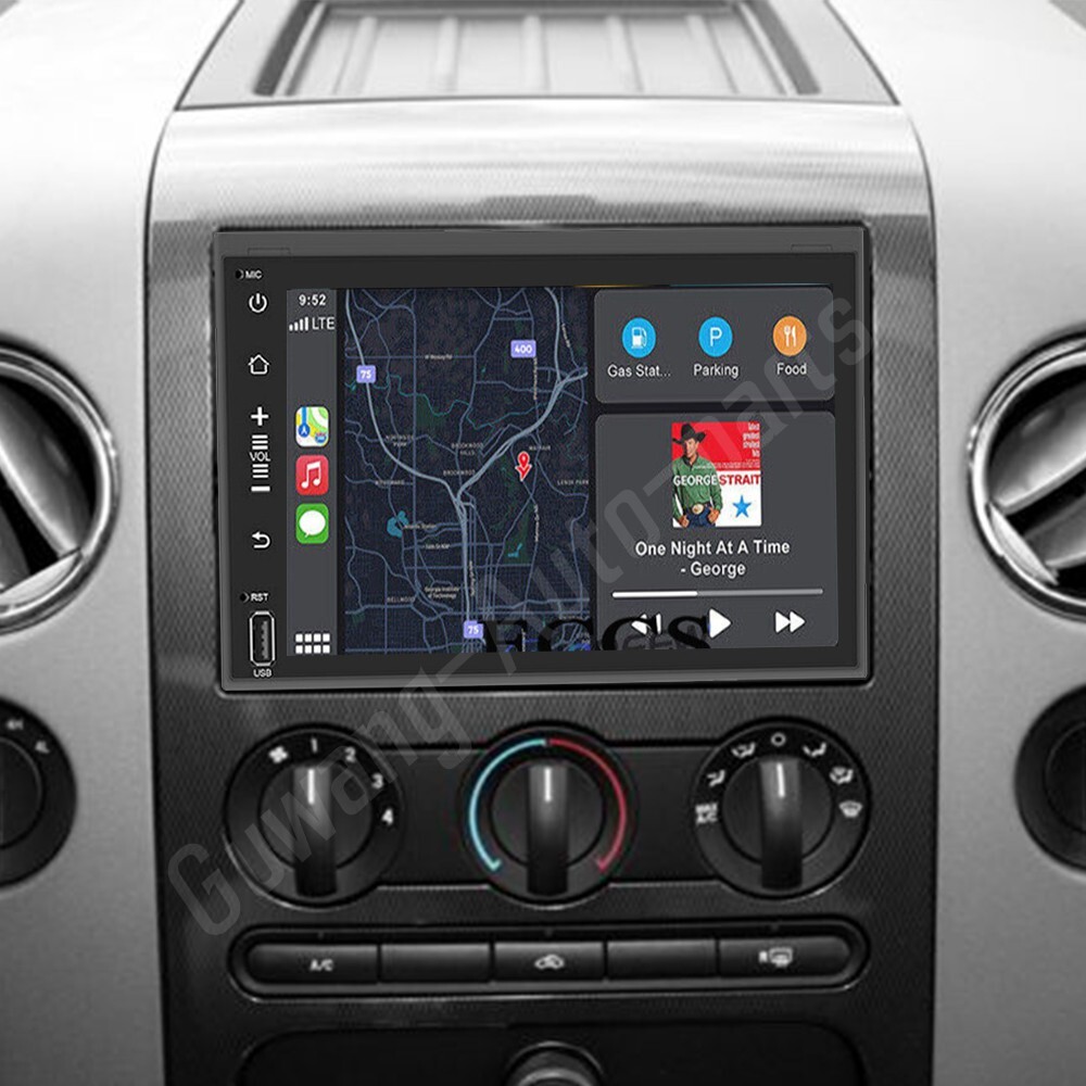 For 2004-2008 Ford F150 Car Stereo Radio Apple Carplay Android 13 GPS Navi WIFI