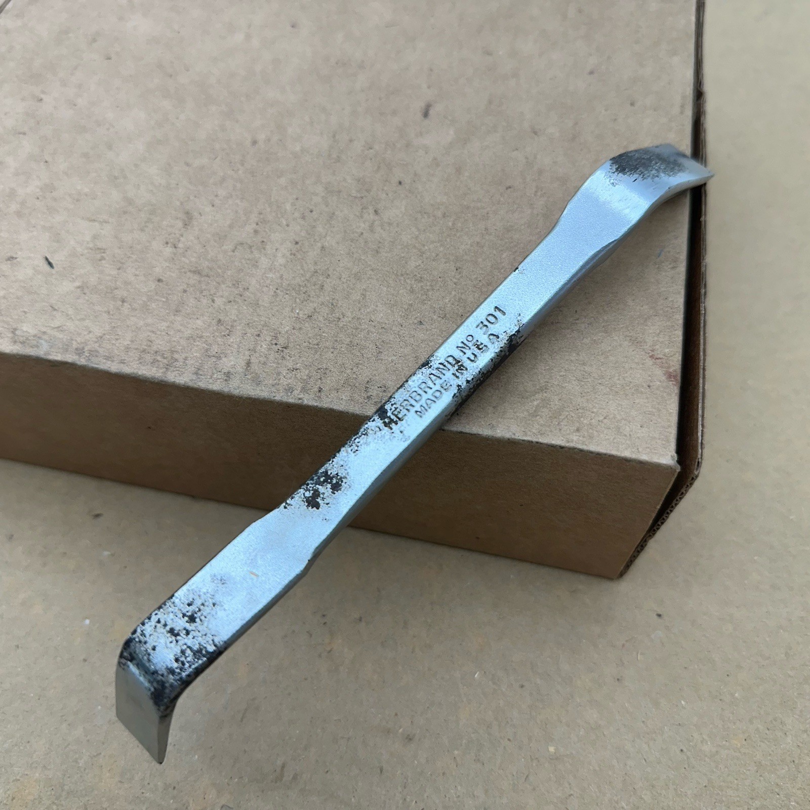 Vintage Herbrand 301 Brake Spoon Drum Shoe Adjusment Wrench *Made In The USA*
