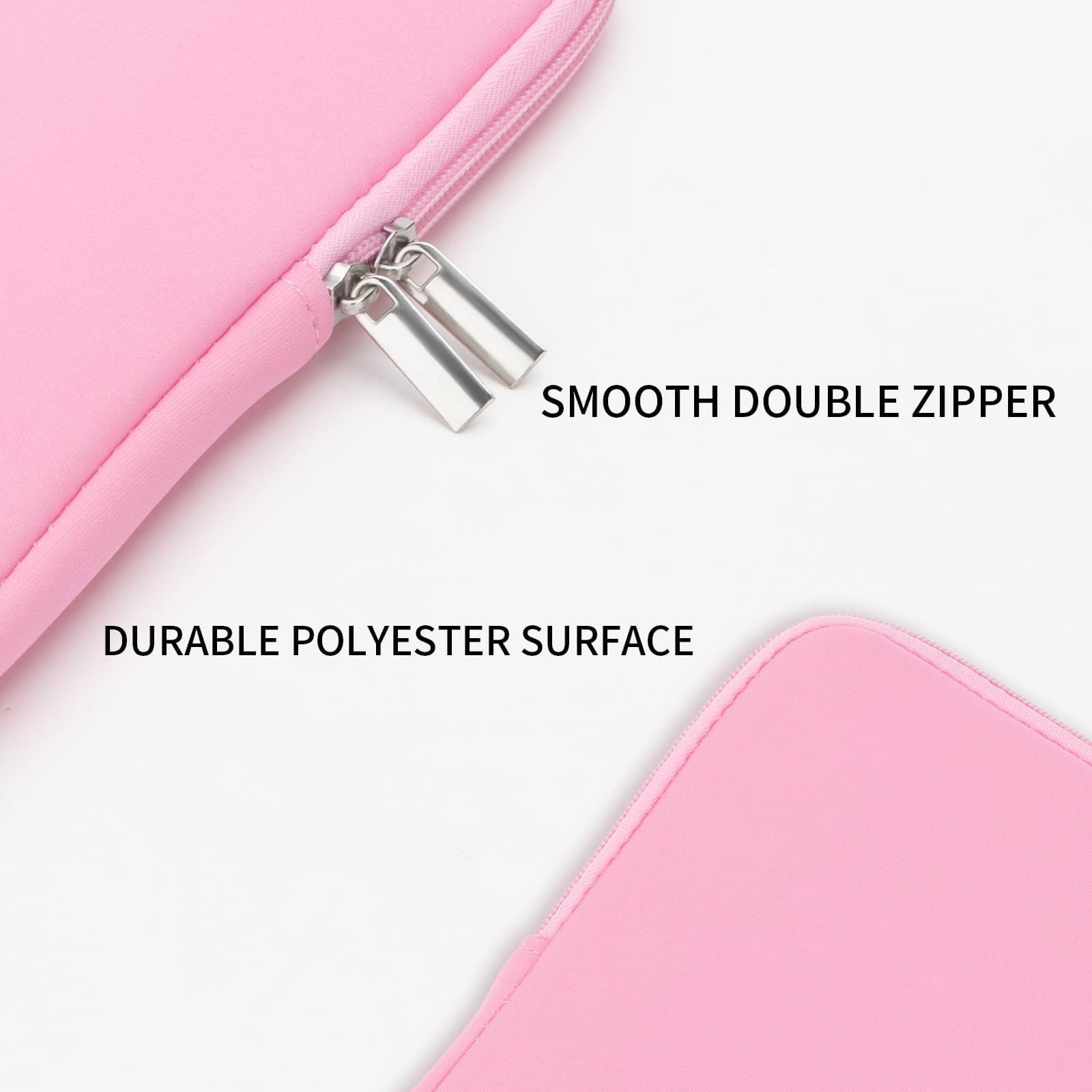 RAINYEAR 14 Inch Laptop Sleeve Protective Case Soft Fluffy Lining Padded Zipp...