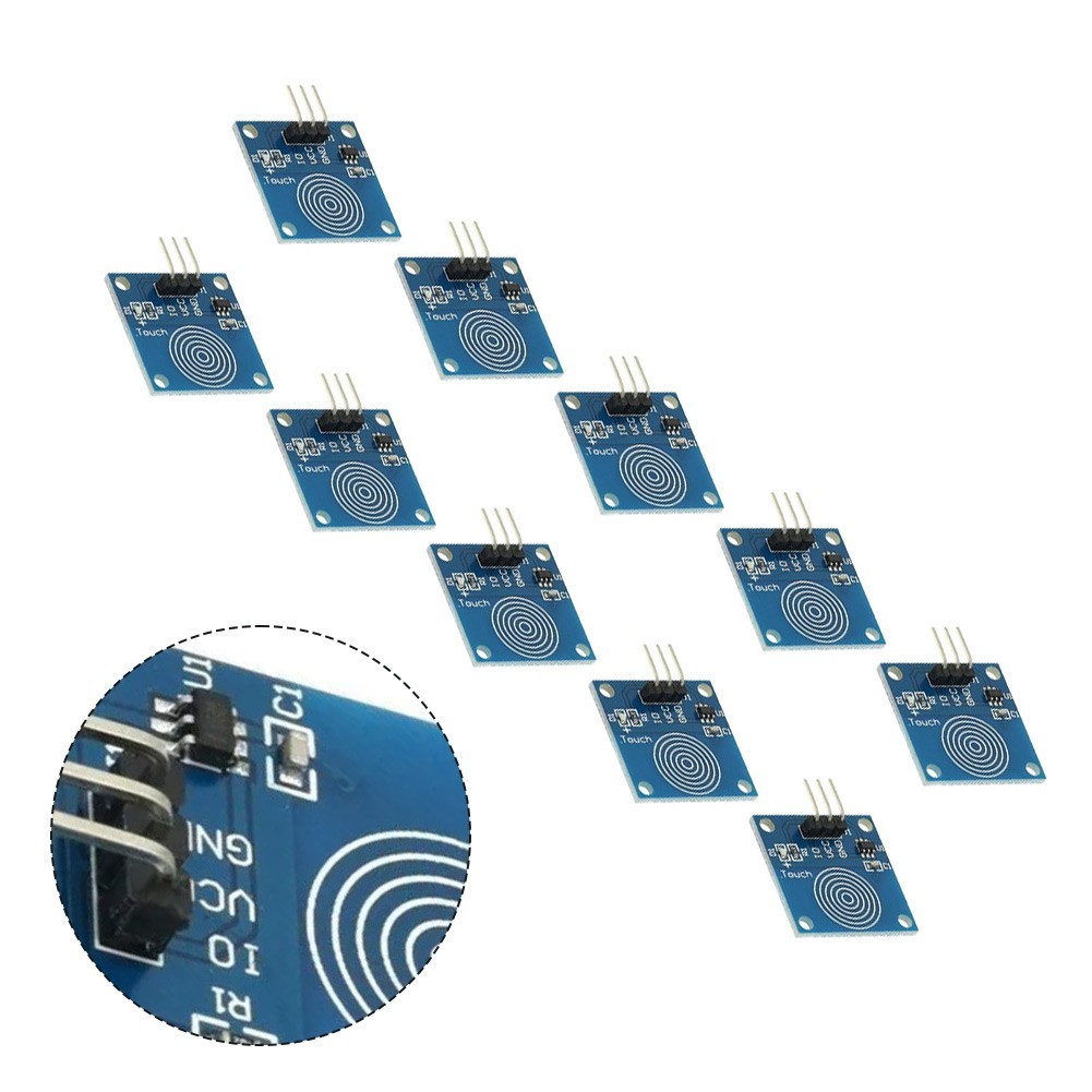 20pcs TTP223 Touch Sensor Modules with Easy Three Wire Connection Setup