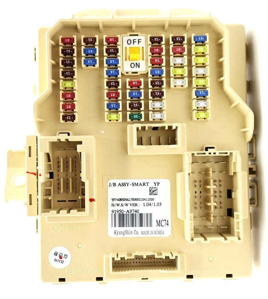 NEW OEM Instrument Panel Junction Box 91950A9740 for Kia Sedona 15-18
