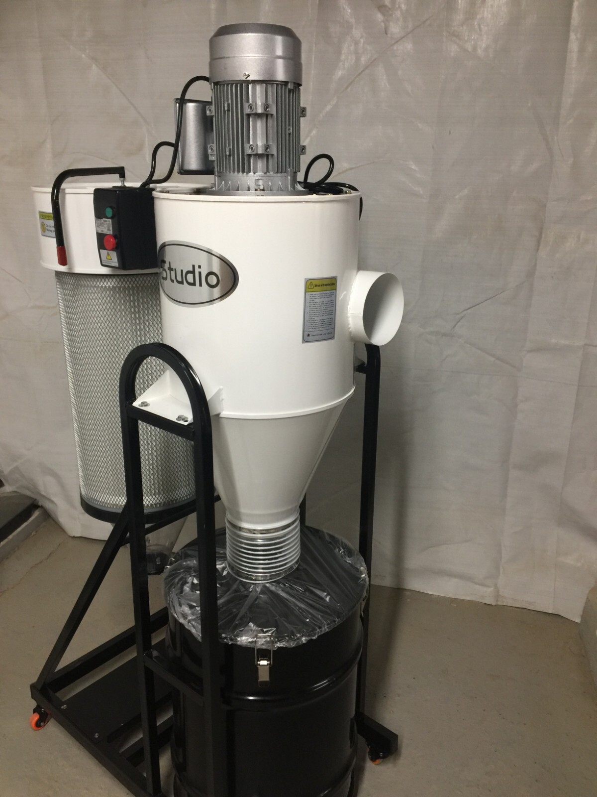 3HP High Efficiency Cyclone Dust Collector ( Freight )