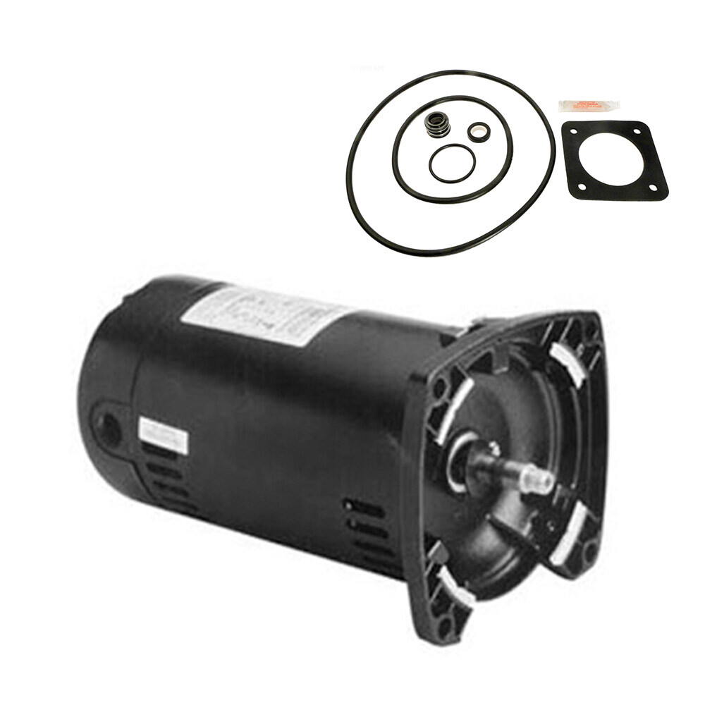 Puri Tech Motor Kit for Sta-Rite Dura-Glas .75HP P2RA5D-180L USQ1072 w/GO-KIT-54