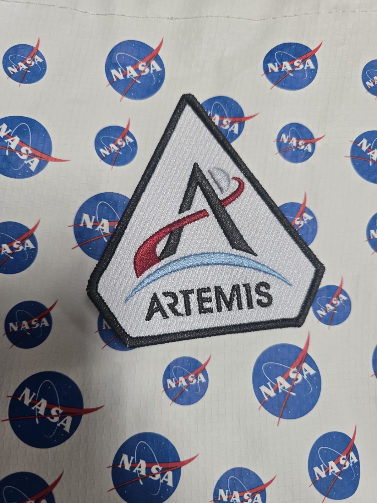 Authentic ARTEMIS PROGRAM - ORIGINAL A-B Emblem - NASA - 4"- SPACE PROGRAM PATCH