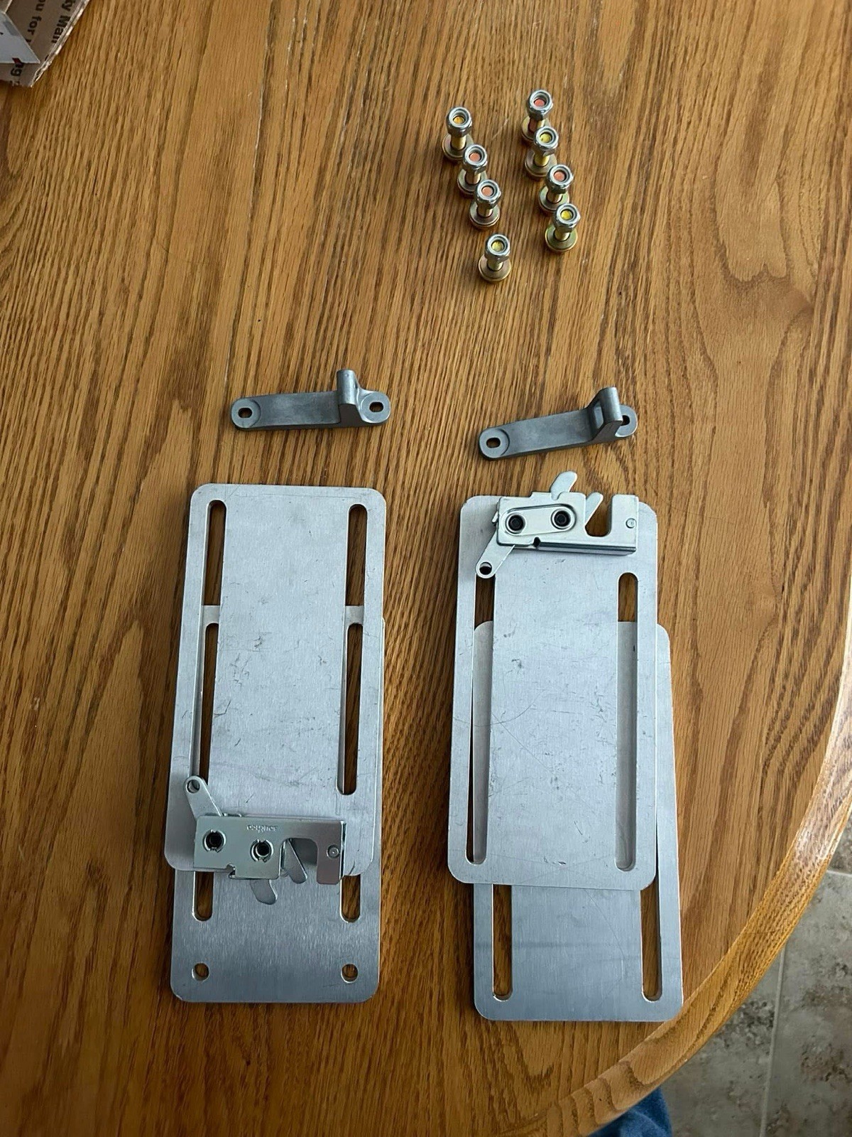 Quick Release Adjustable Splitter Bracket Pair. Billet 6061 100% made in the USA