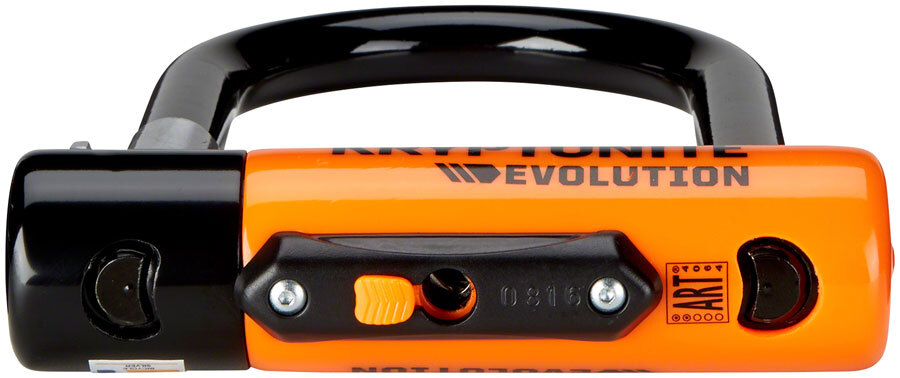 Kryptonite Evolution Series U-Lock 3 x 9.5" Keyed Black Includes Bracket