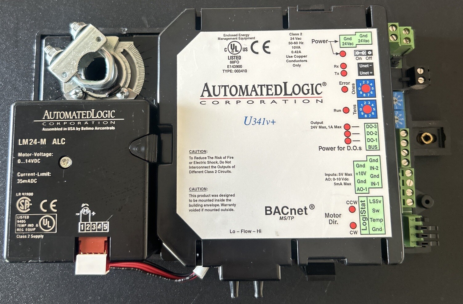 Automated logic  U341v+ controller