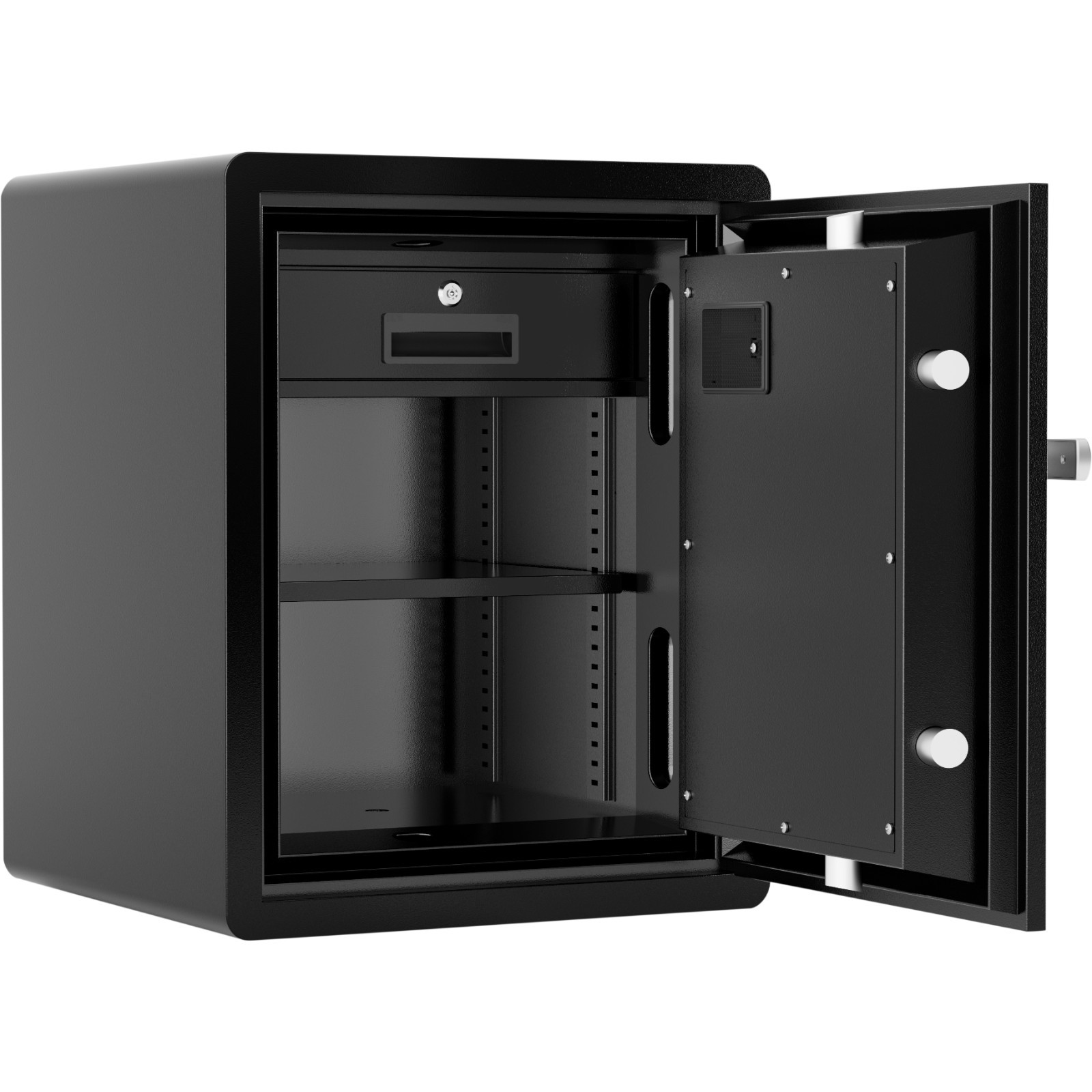 Barska ELT Verified Fireproof Biometric Keypad Lock Safe Home Office Security