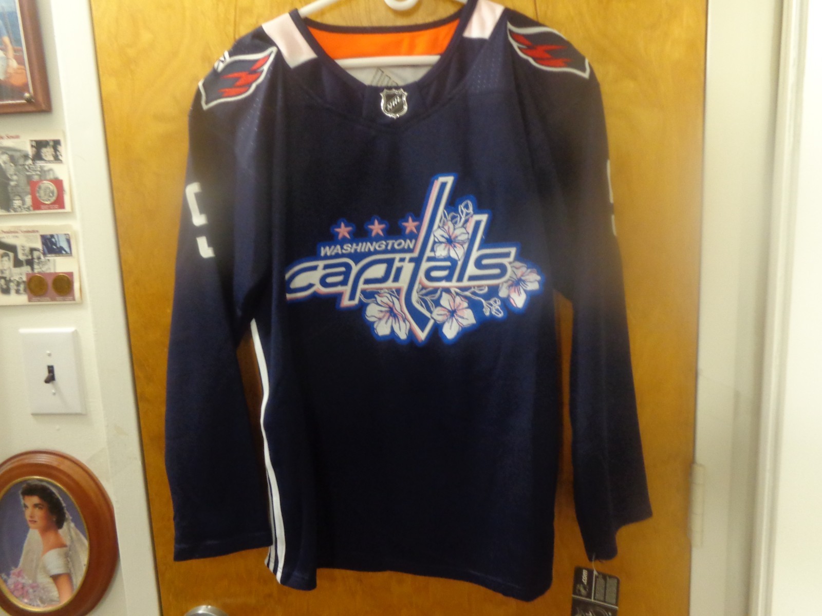 Washington Capitals #9 Ryan Leonard Cherry Blossom Jersey