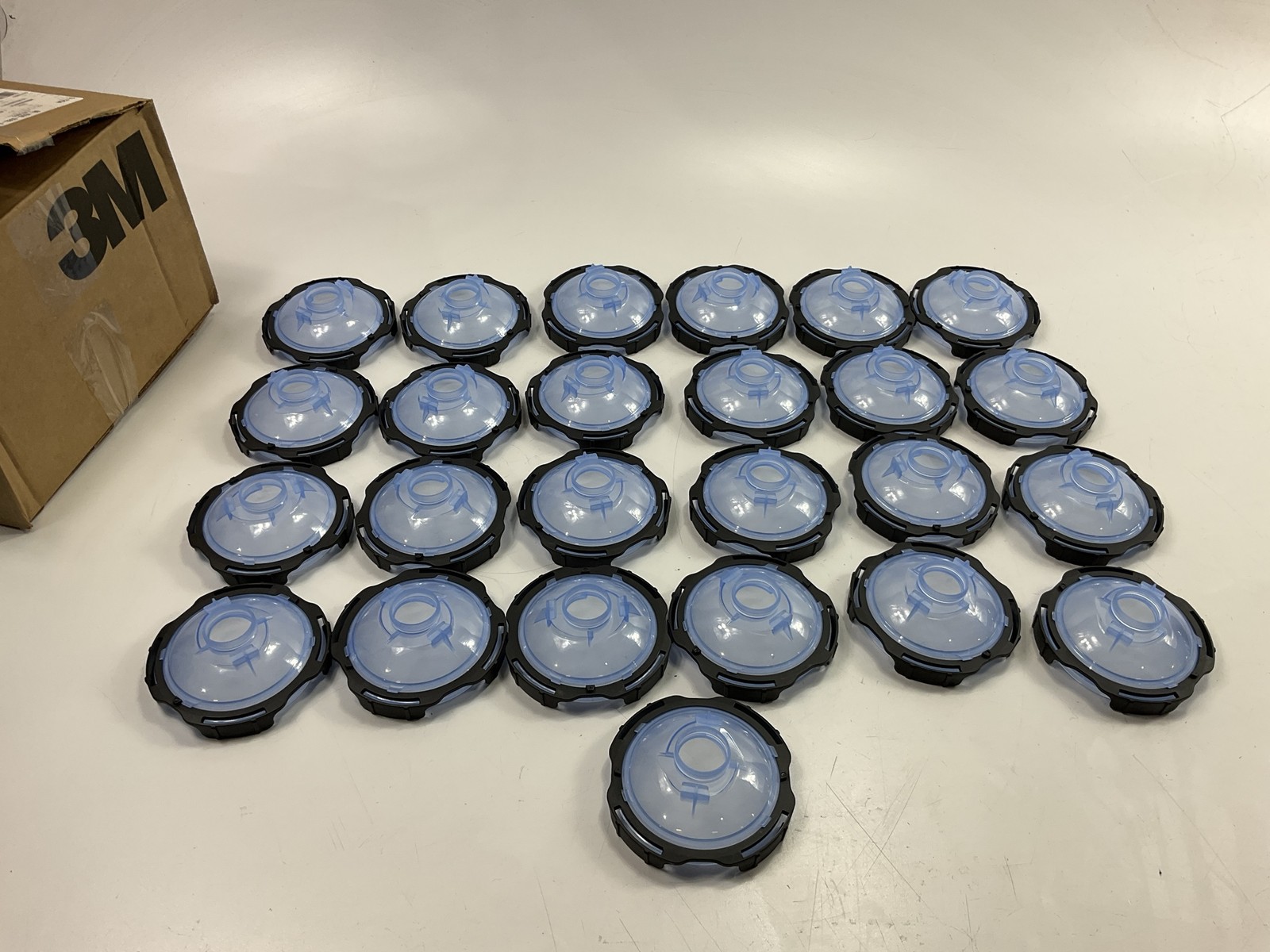 3M 26205 PPS Series 2.0 Lids, Midi/Mini/Micro, 125 Micron Filter, 25 Lids
