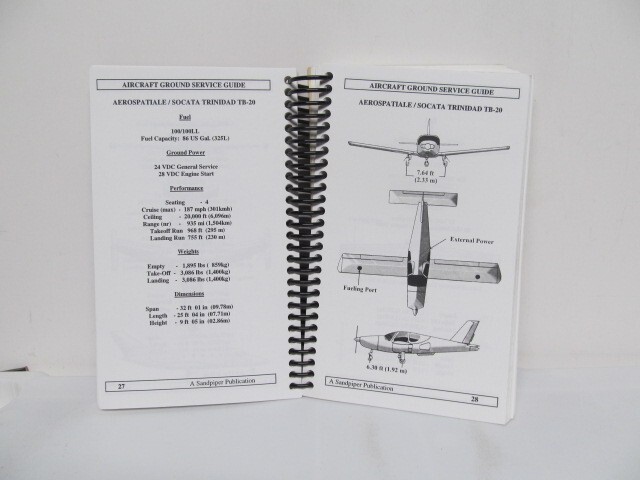 2001 AIRCRAFT GROUND SERVICE MANUAL by Sandpiper Publications