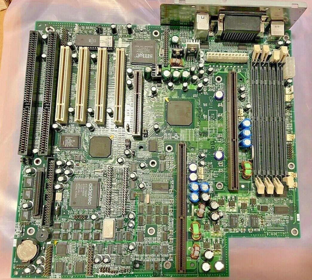 RARE ACER ALTOS M17A DUAL SLOT 1 FULL SIZE ATX MOBO ADAPTEC SCSI 48.53A01.011