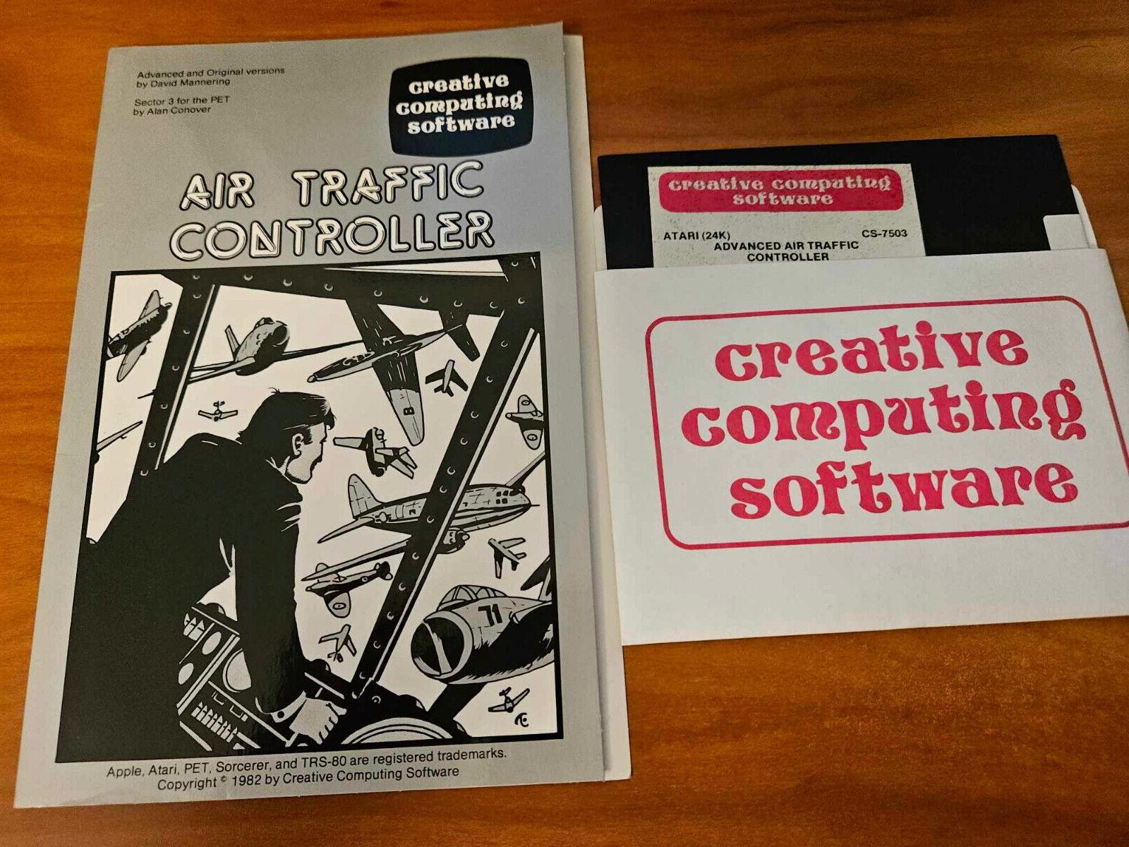 Advanced Air Traffic Controller by Creative Computing for Atari 400 / 800