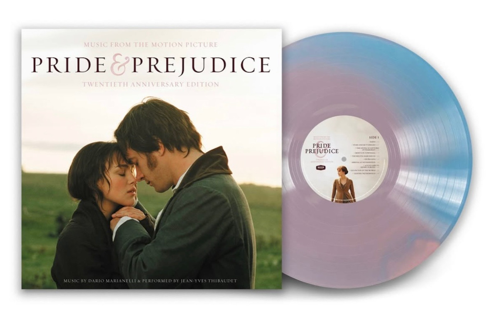 *New/Sealed* PRIDE & PREJUDICE - Soundtrack Vinyl LP Pink & Blue RARE *IN HAND*