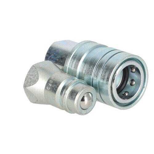 Complete Quick Coupler fits Hydraulics Couplers & Coupler Adaptors