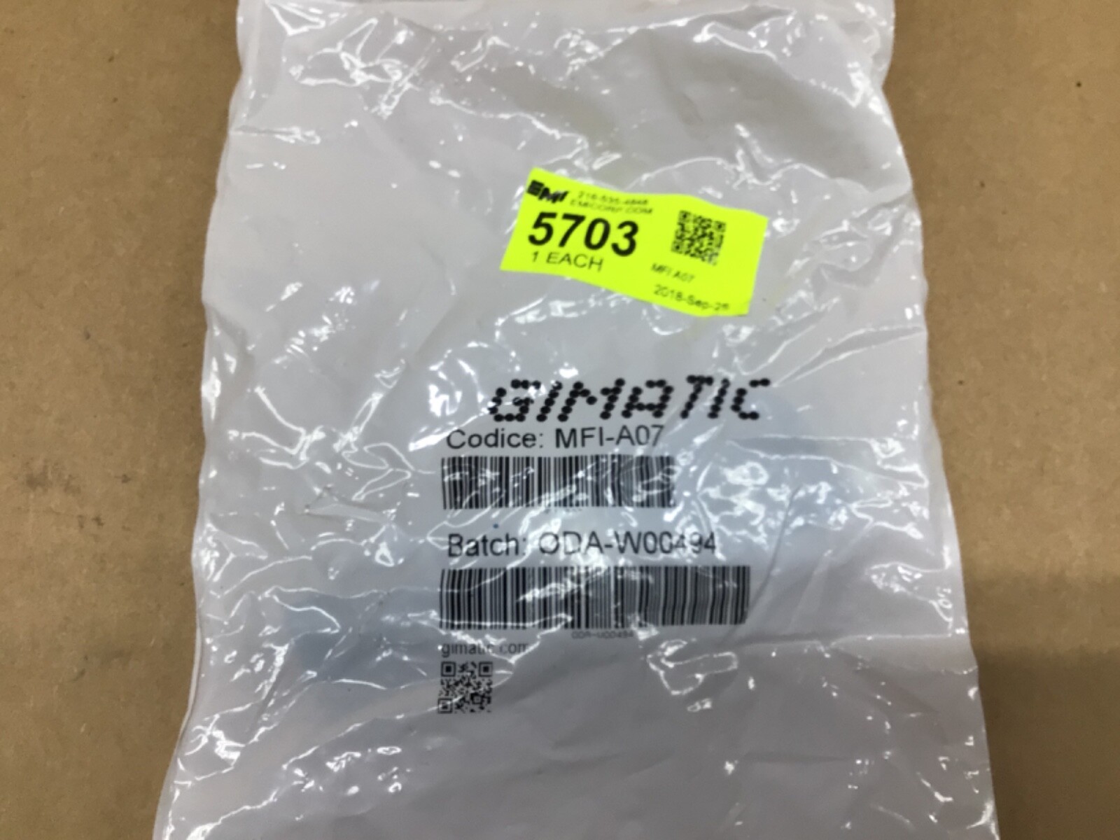 Gimatic MFI-A07 EmI 5703 Framing Long Angle Clamp 20x #4004K50IAC
