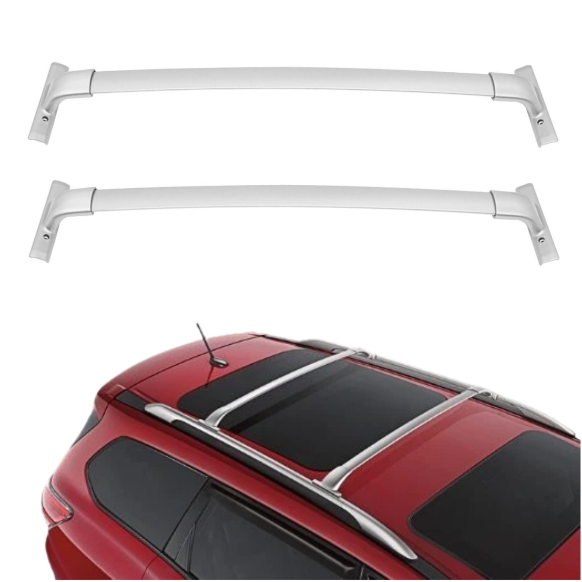 NEW Roof Rack Cross Bars For 2015-2018 2019-2024 Nissan Murano 999R1C3501 Silver