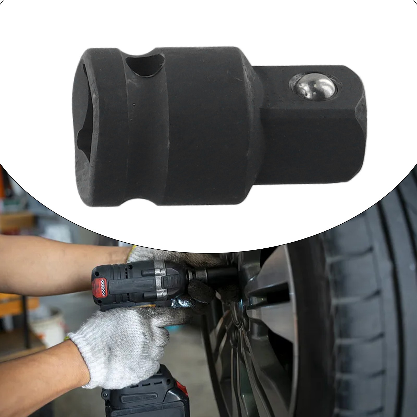 Chrome-vanadium Steel Convertor Adapter Convertor Reducer Repair Socket