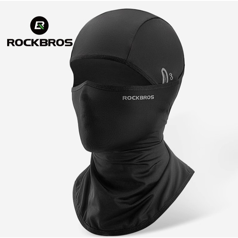 ROCKBROS Summer Balaclava Motorcycle Face Mask Cooling Neck Gaiter Breathable