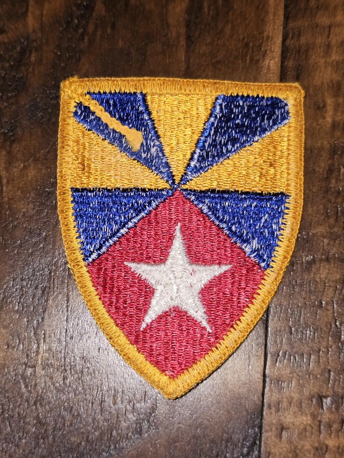 1960s US Army 7th Support Command Patch L@@K!!!