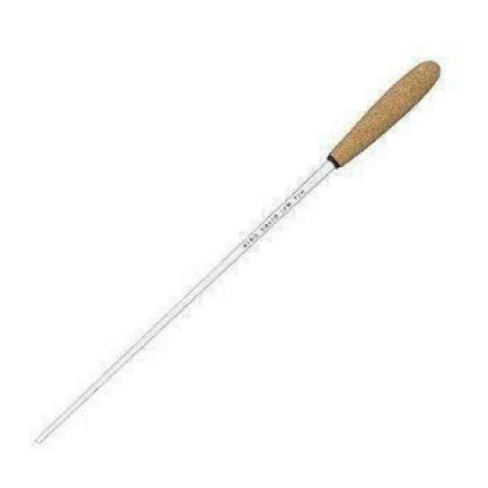King David 12" Conducting Baton - White Tip, Tapered Cork Handle