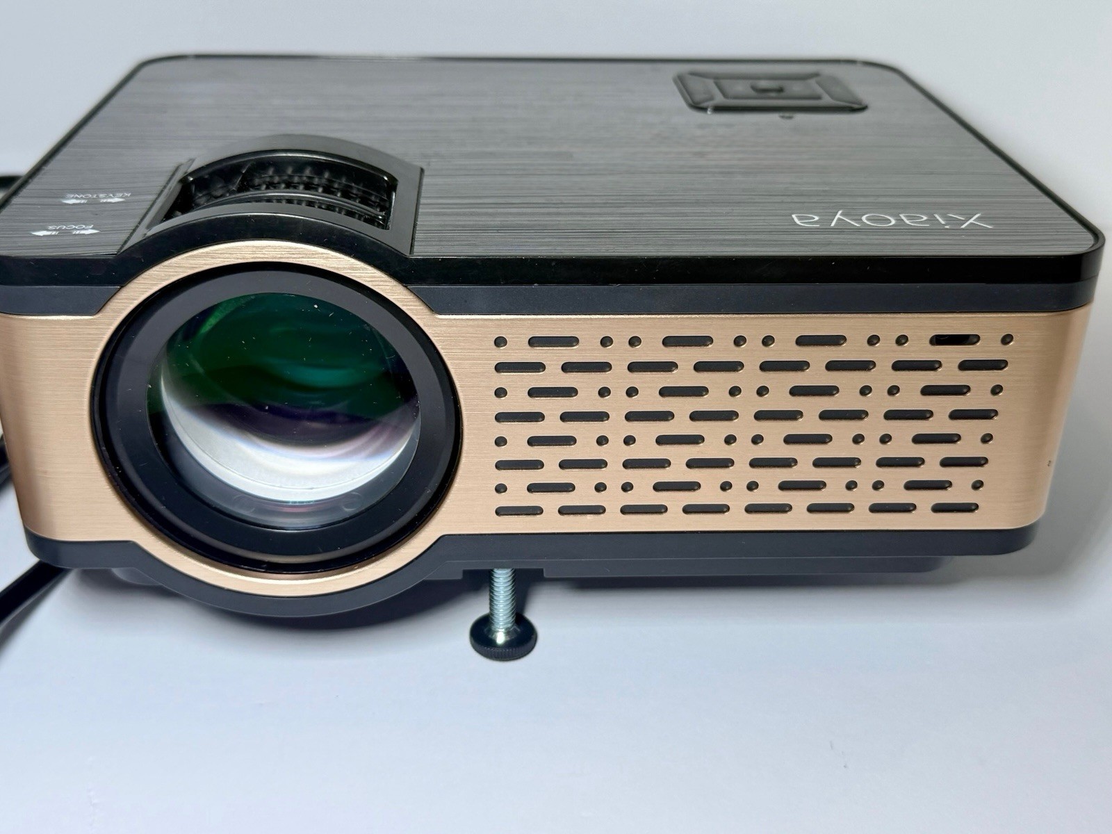 XIAOYA Outdoor Home Theater Projector HD Movie Support 1080P 4000 Lumen HDMI