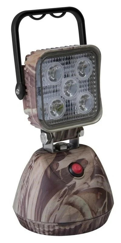 Ecco Portable Rechargeable LED Worklight 650 Lumen Magnetic 110V/12V EW2461-CAMO
