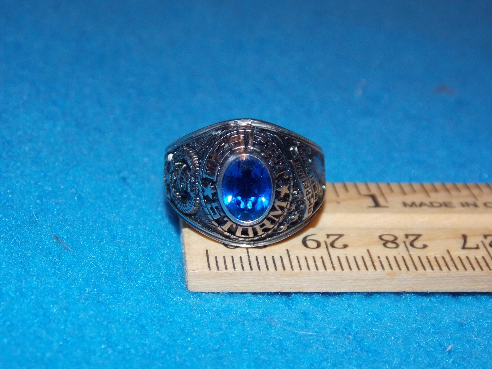 VINTAGE - DESERT STORM WOMEN'S RING SIZE 8.5 - NOS - LIFE TIME ALPHA BRAND