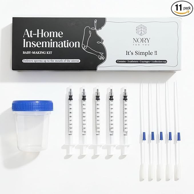 Nory At Home Self Insemination IVI Kit for Women, Baby Conceive Kit for Home