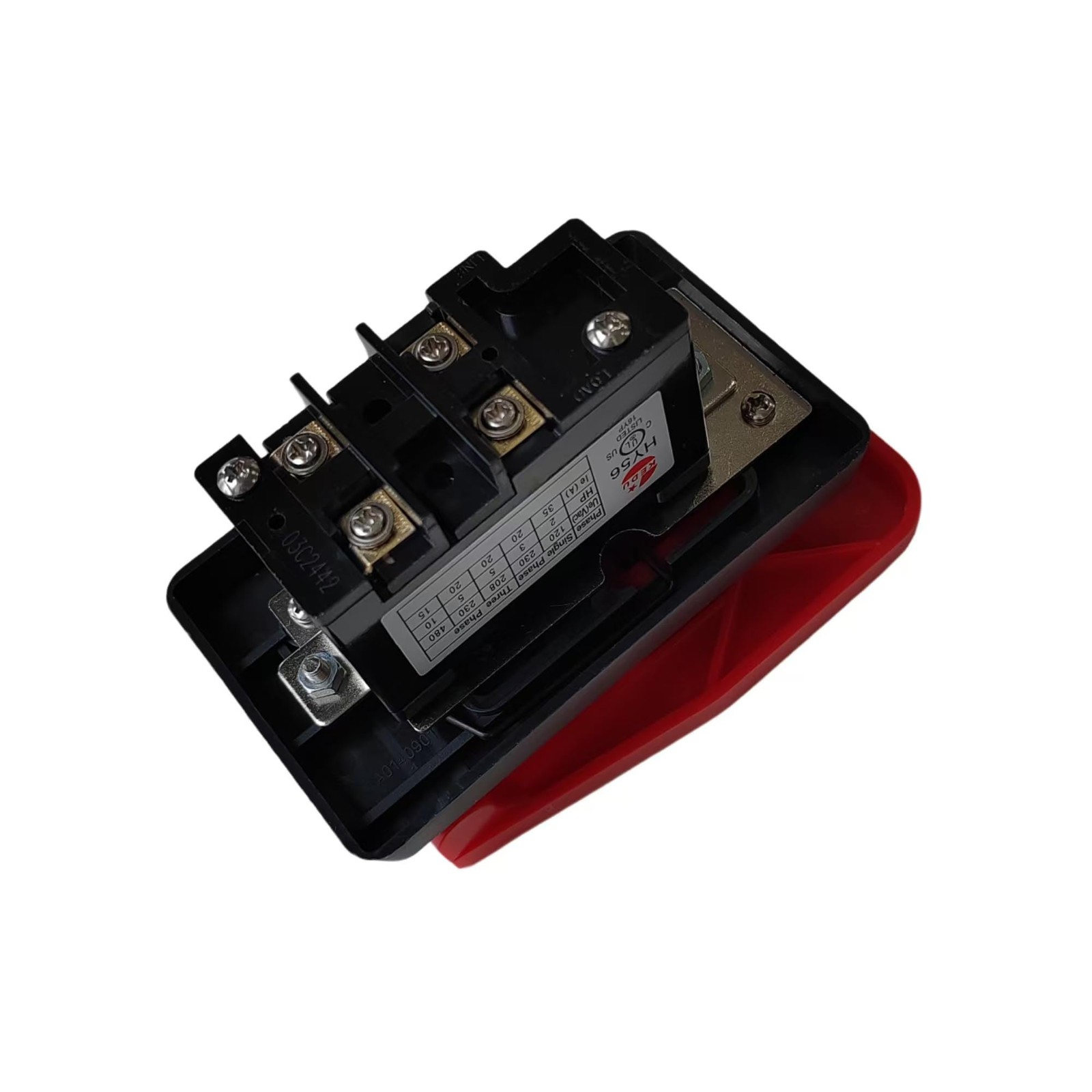 HY56 220V 20A Push Button On-Off Switch for Table Saw & Woodworking Tools