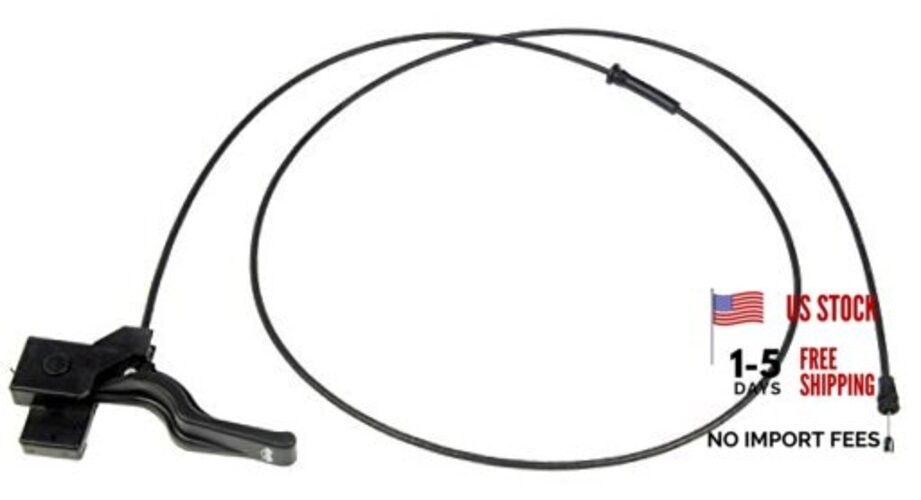 912-034 Hood Release Cable Compatible with Select Chevrolet/Pontiac Models