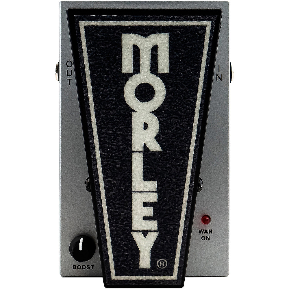 Morley 2020 Lead Wah Boost Effects Pedal Black and Grey
