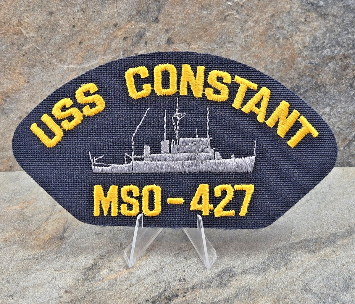 US NAVY USS CONSTANT MSO-427 Embroidered Patch
