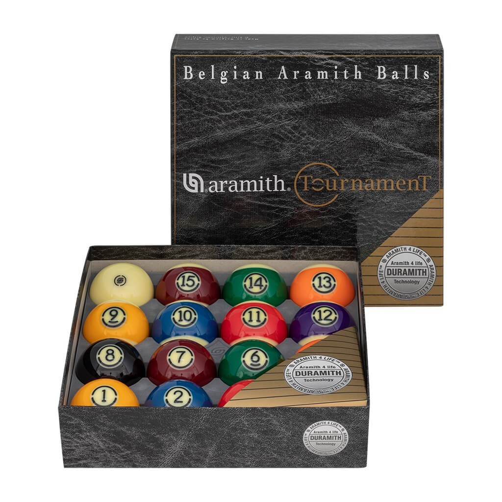 Aramith Tournament Pool Ball Set with Duramith™ Technolology -  2 1/4"