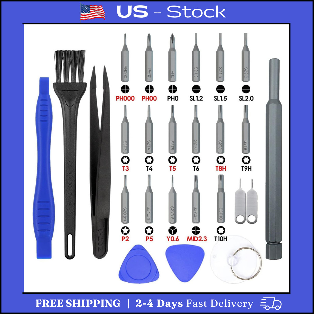 Macbook Screwdriver 26pcs Macbook Pro Repair Tool Kit P5 Pentalobe, T5 Torx