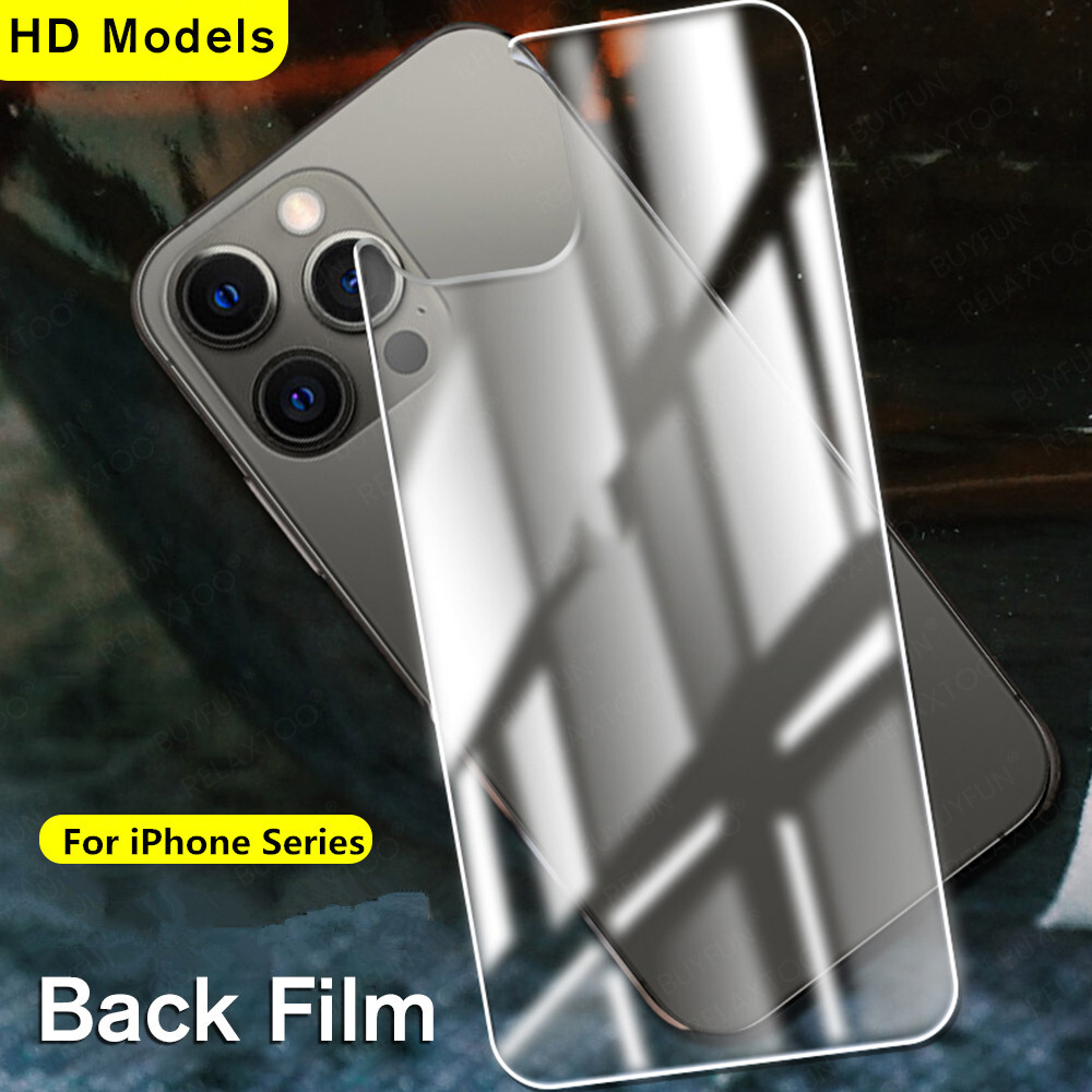 Front + Back Tempered Glass Screen Protector For iPhone 17e Air 16e 14 Pro 15 SE