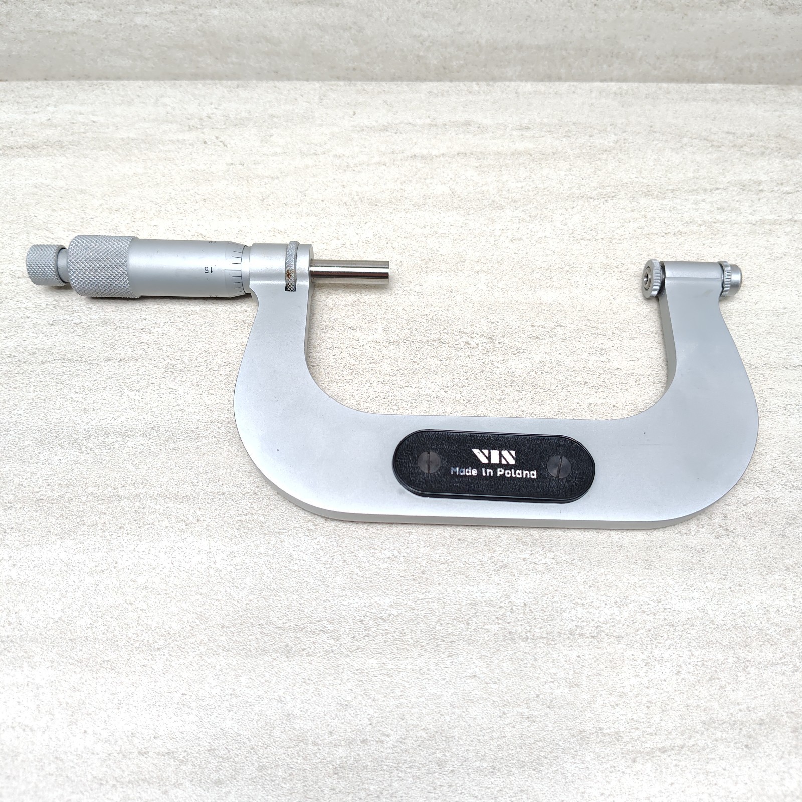 VIS VIN 3-4" Screw Thread Micrometer .001" w/ Case, Made in Poland