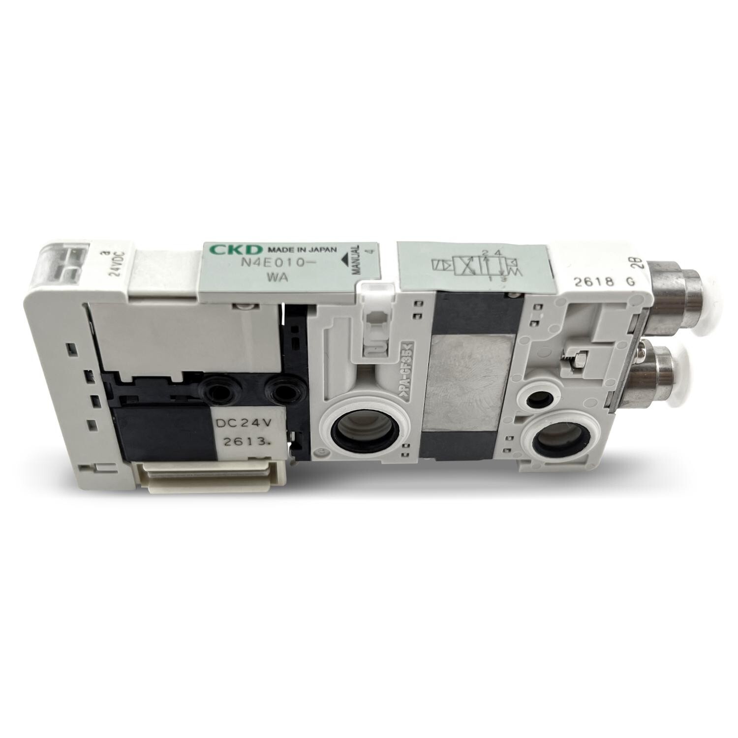 CKD containerized solenoid valve N4E010-WA voltage 24V function intact