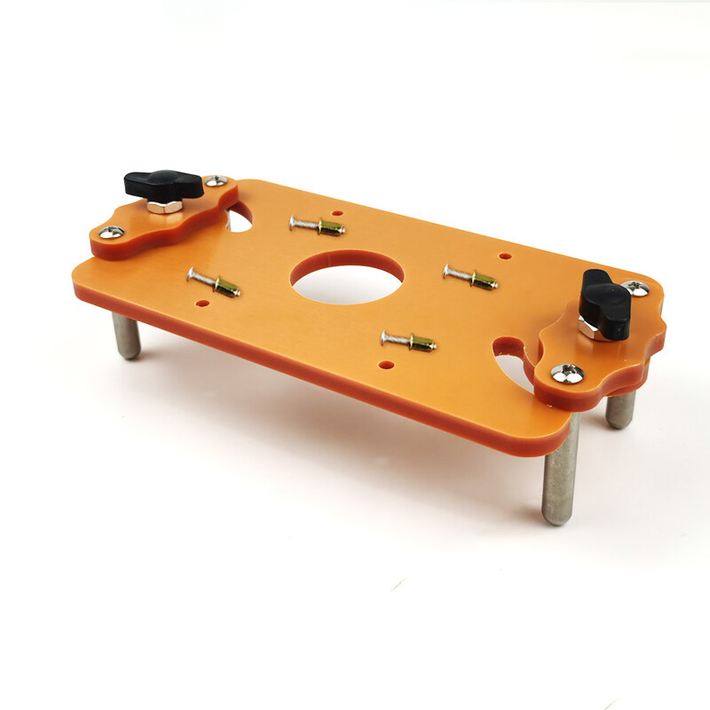 Woodworking Trimming Machine Slotting 2 in 1 Invisible Buckle Hole Punch Locator