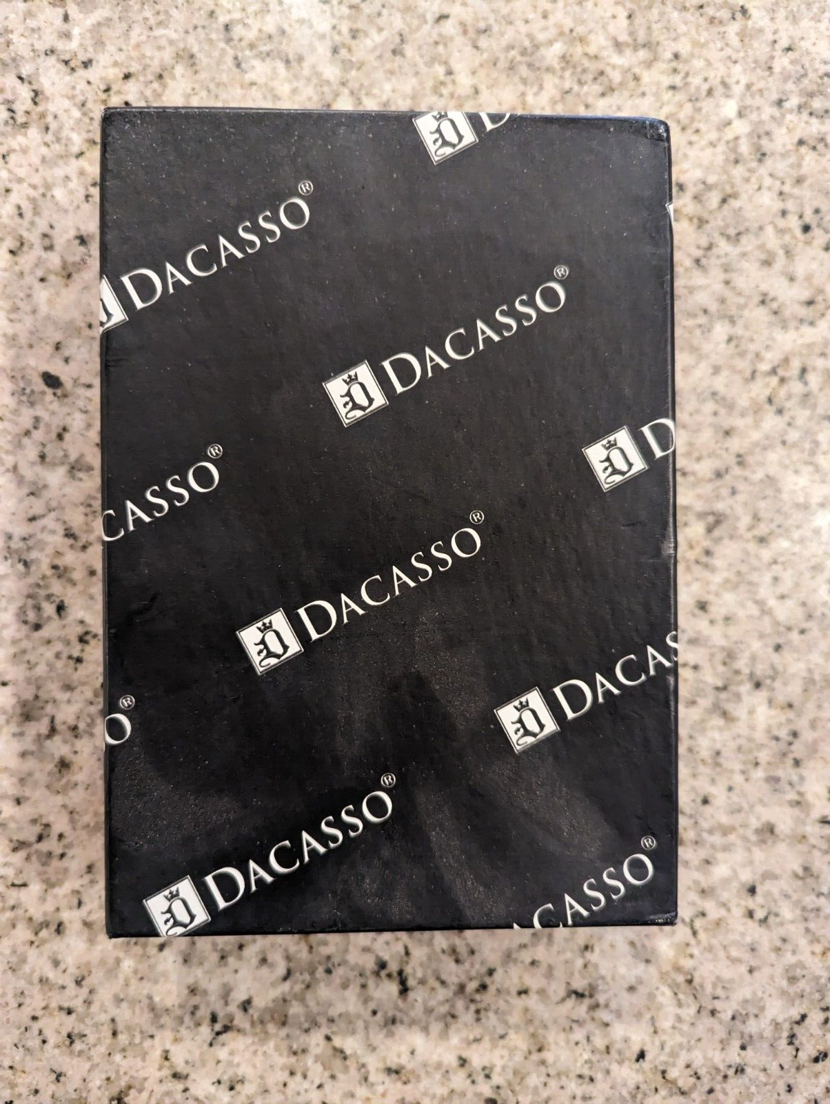 Dacasso Chocolate Brown Leather 4 6-Inch Memo Holder