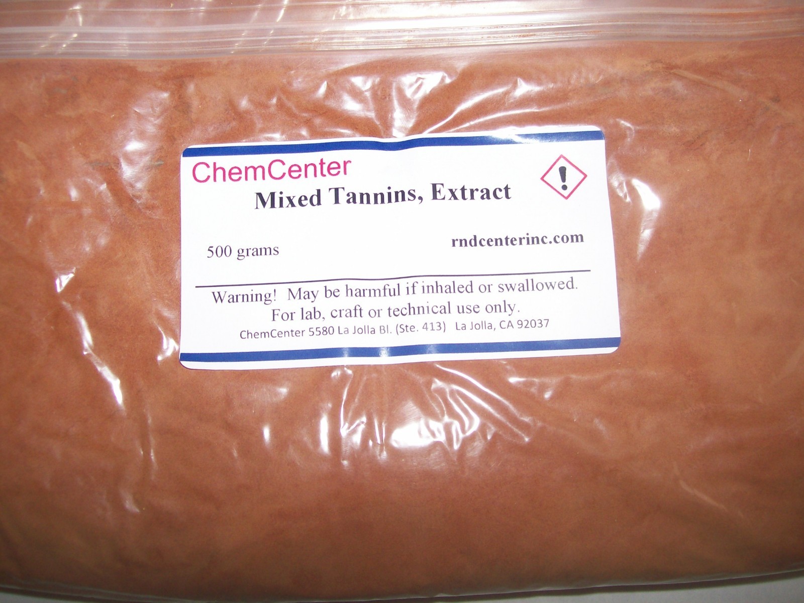 Mixed Tannins, powder extract, (Dying, Leather, Wood, Dye, Stain ) 500 grams