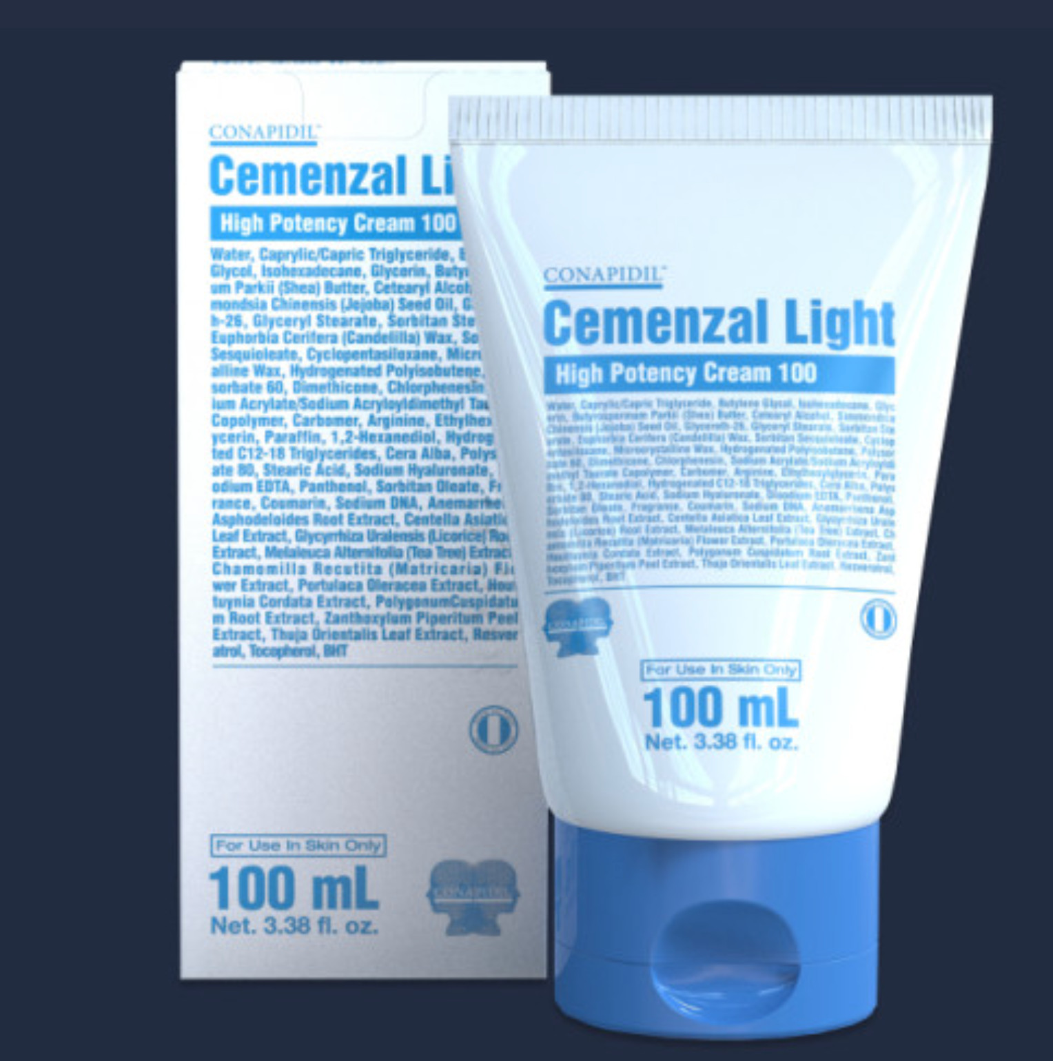 CONAPIDIL Cemenzal Light 100ml + VQM Phytocin V2 Cream 30ml