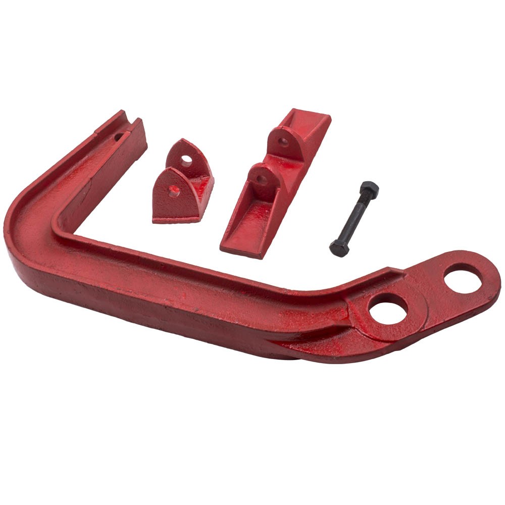 6 Ton Auto Body Frame Jumbo Deep Fast Hook Up Hook Clamp Kit Pulling Puller