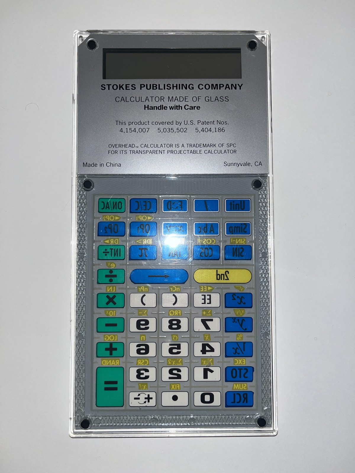 Vintage The Educator Intermediate Plus Overhead Calculator TI Explorer Plus Set