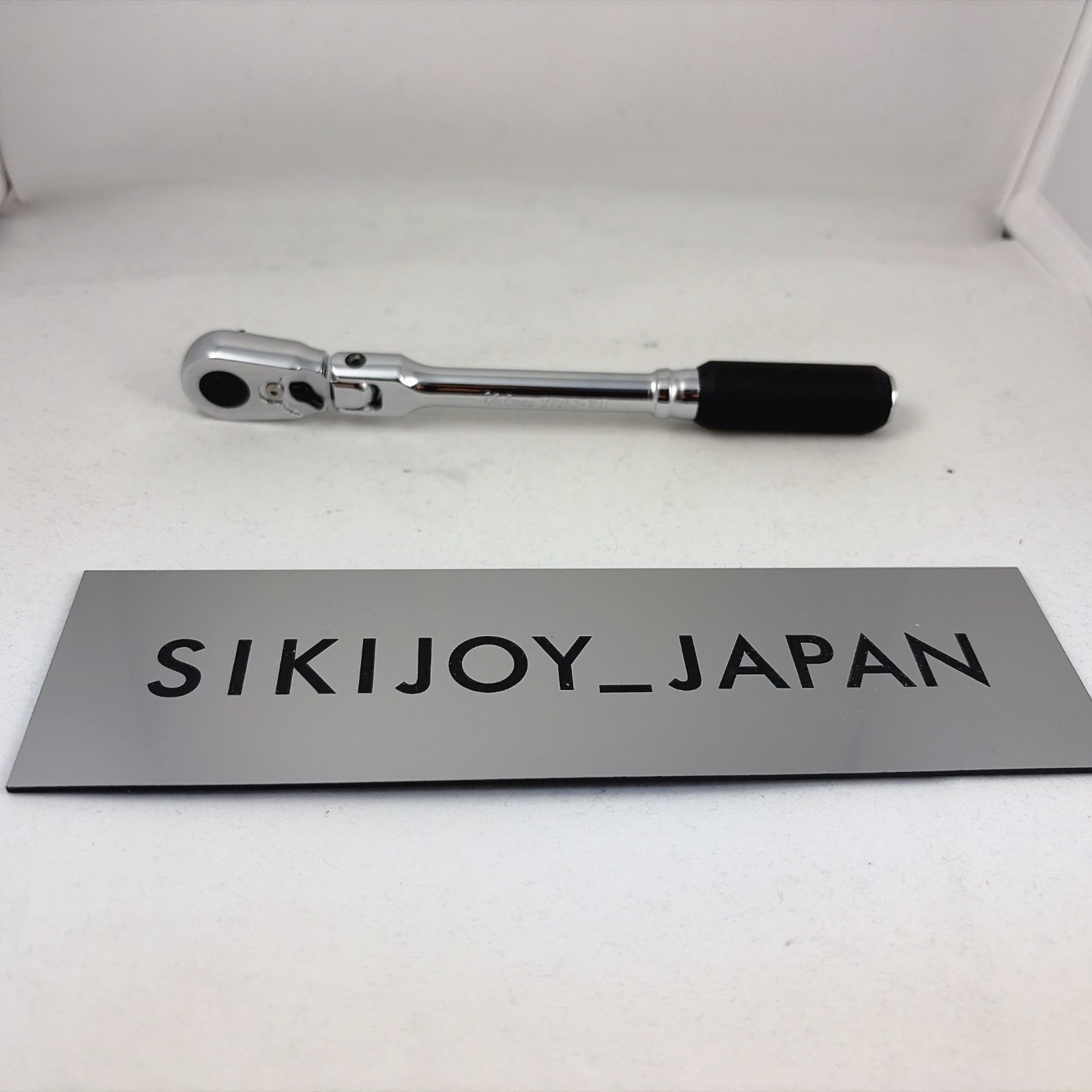 Koken Z-EAL 2726Z-160 1/4" SQ. Swivel Ratchet Handle, Total Length 160mm Japan