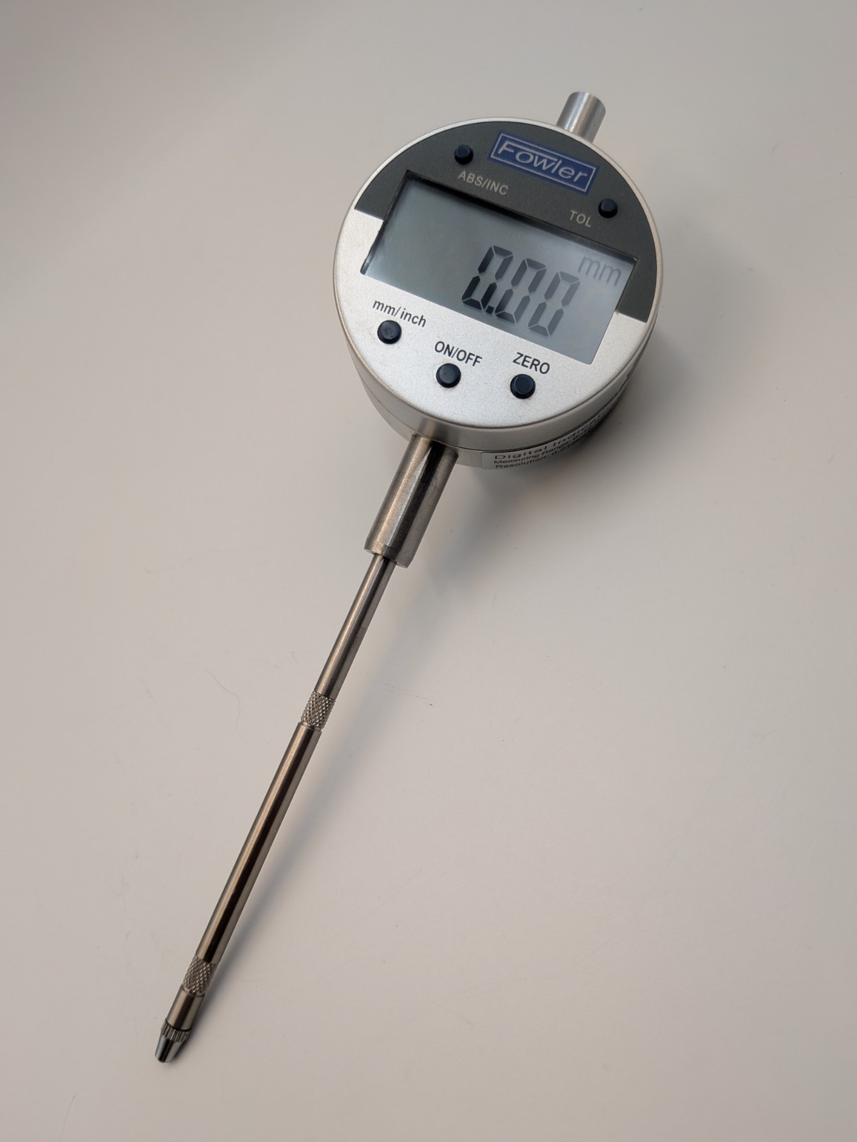 PERFECT CONDITION - Fowler Indi-X Blue Digital Indicator 54-520-250-0
