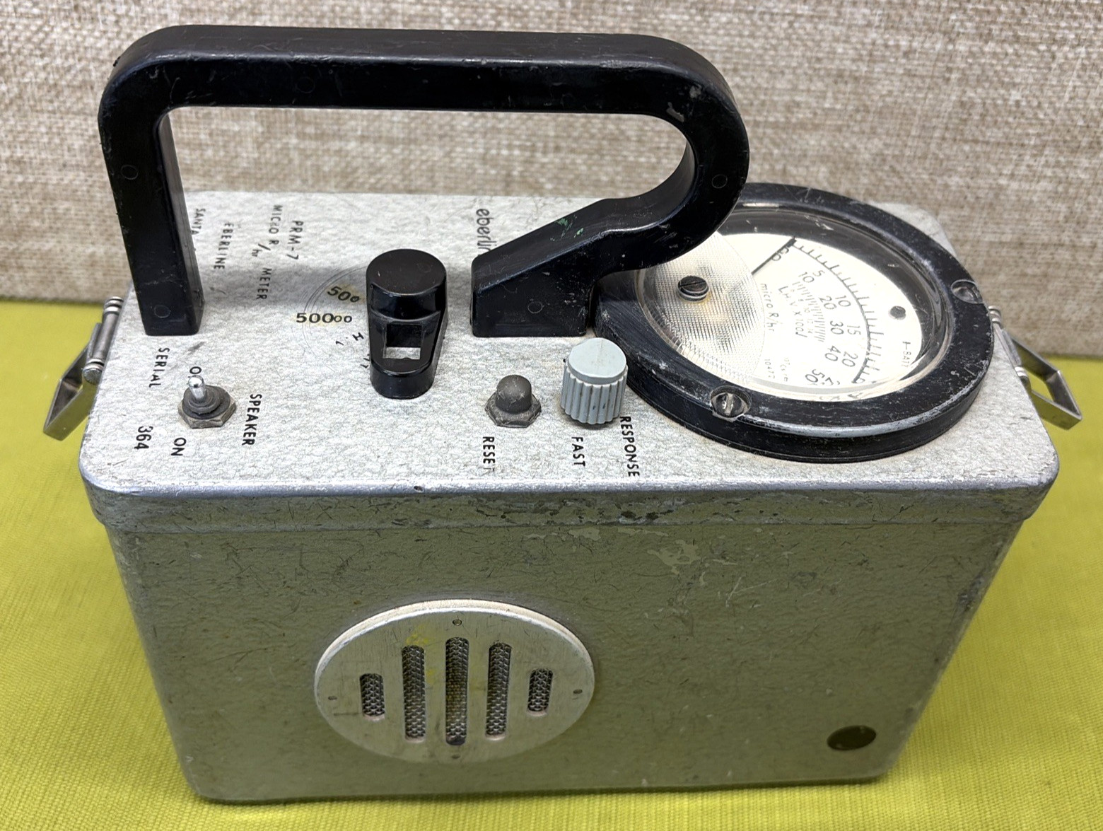 Eberline PRM-7 Portable Radiation Monitor - Similar to Ludlum Model 19 - Tested