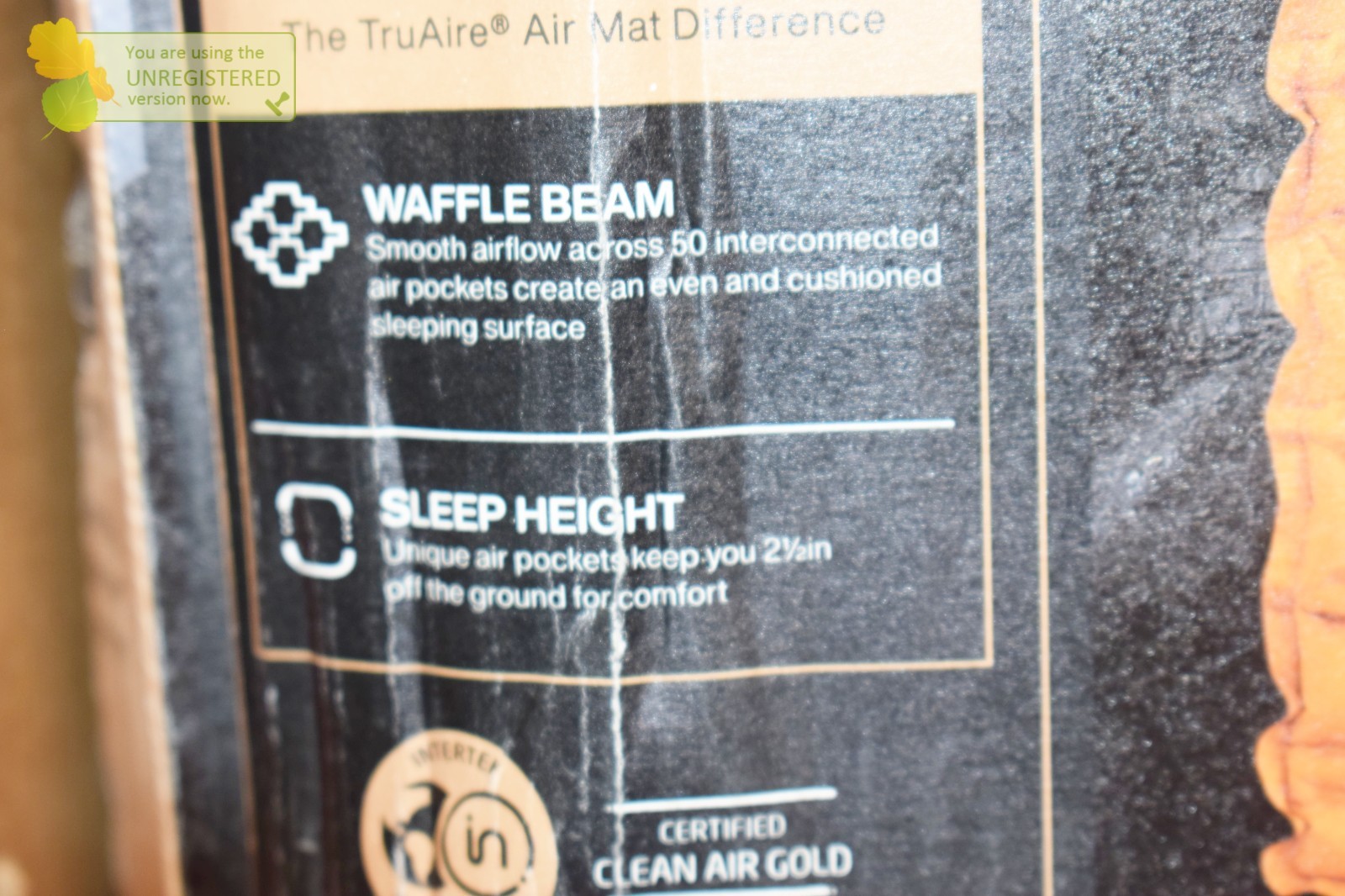 Intex TPU Cot Camping Sleeping Mat with Hand Held Mini USB Pump