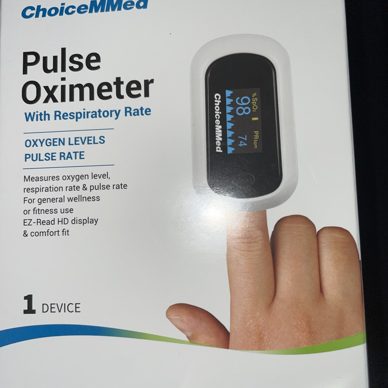 ChoiceMMed C2F Finger Pulse Oximeter